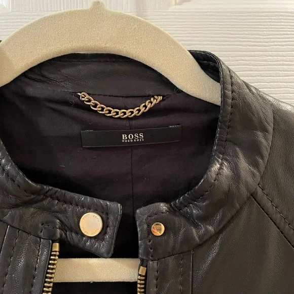 Hugo Boss leather jacket - Picture 3 of 3